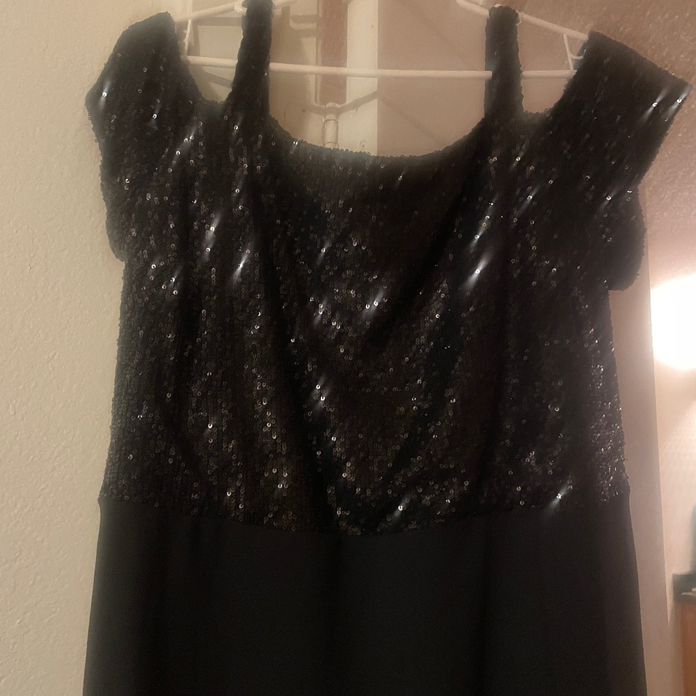 black dress